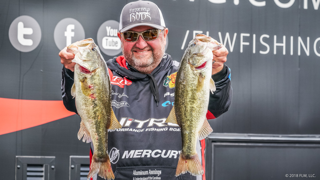 Image for Williams Grabs Early Lead at FLW Tour at Lewis Smith Lake Presented by T-H Marine