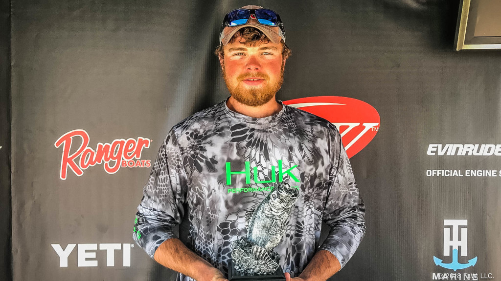 Image for West Frankfort’s McCord Wins T-H Marine FLW Bass Fishing League Illini Division Opener on Rend Lake