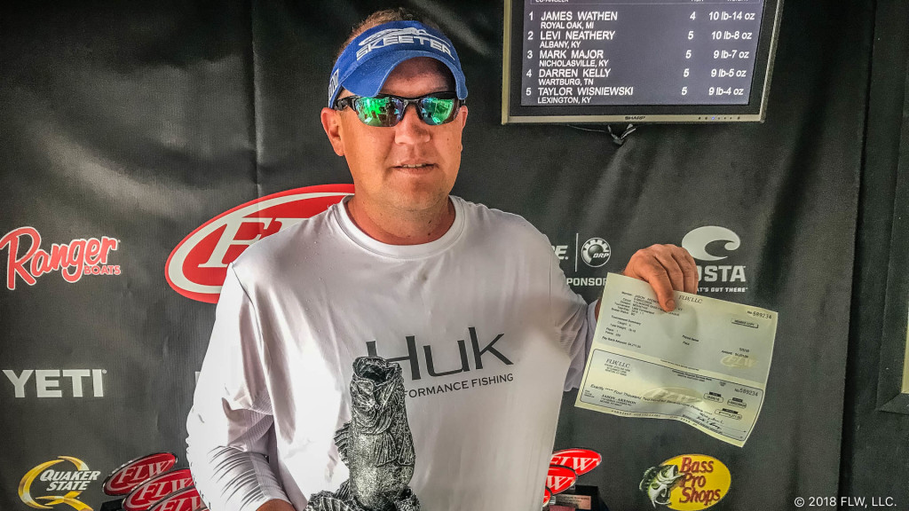 Image for McKee’s Akemon Wins T-H Marine FLW Bass Fishing League Mountain Division Tournament on Lake Cumberland