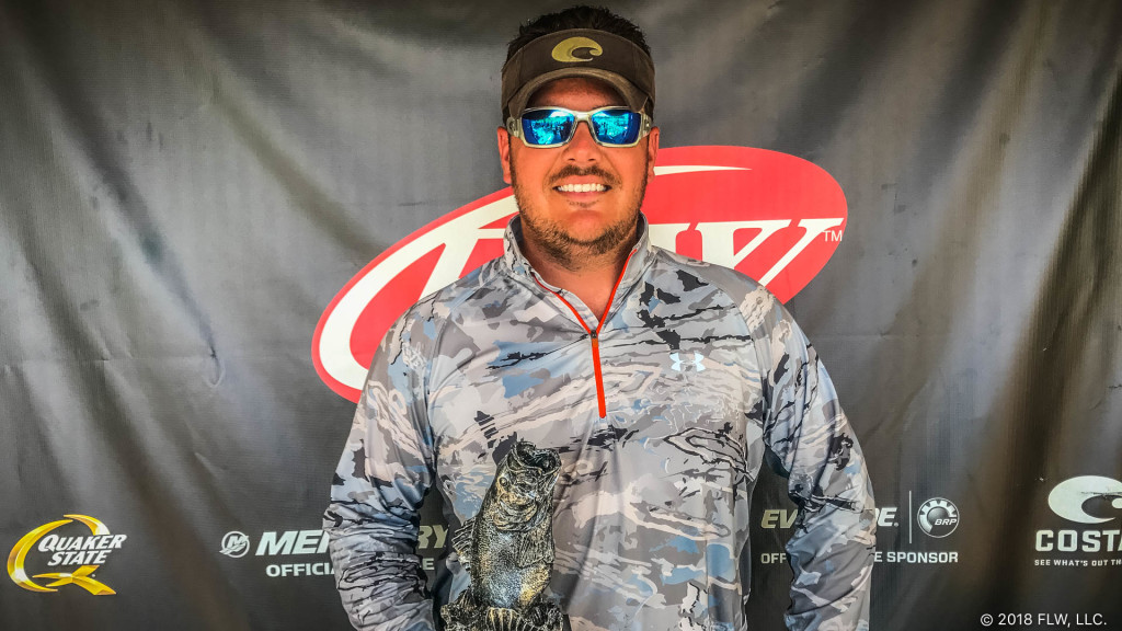 Image for Norman’s Faucett Wins T-H Marine FLW Bass Fishing League Okie Division Tournament on Arkansas River