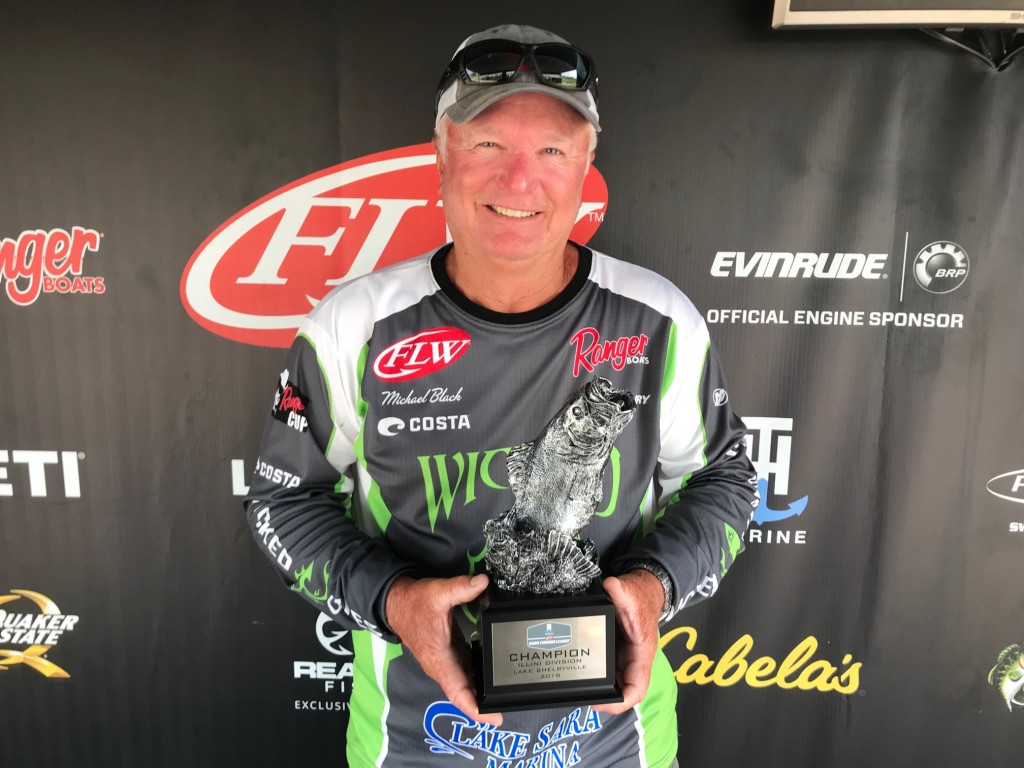 Image for Toledo’s Black Wins T-H Marine FLW Bass Fishing League Illini Division Event at Lake Shelbyville presented by Navionics