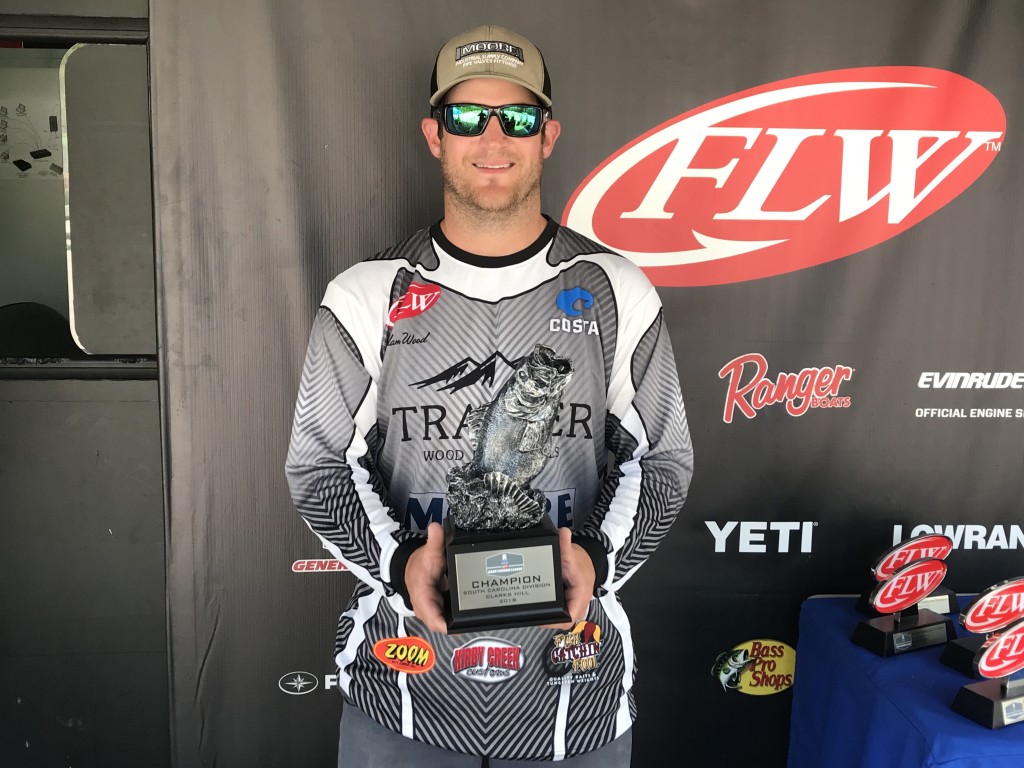 Image for Georgia’s Wood Wins T-H Marine FLW Bass Fishing League South Carolina Division Event at Clarks Hill Lake