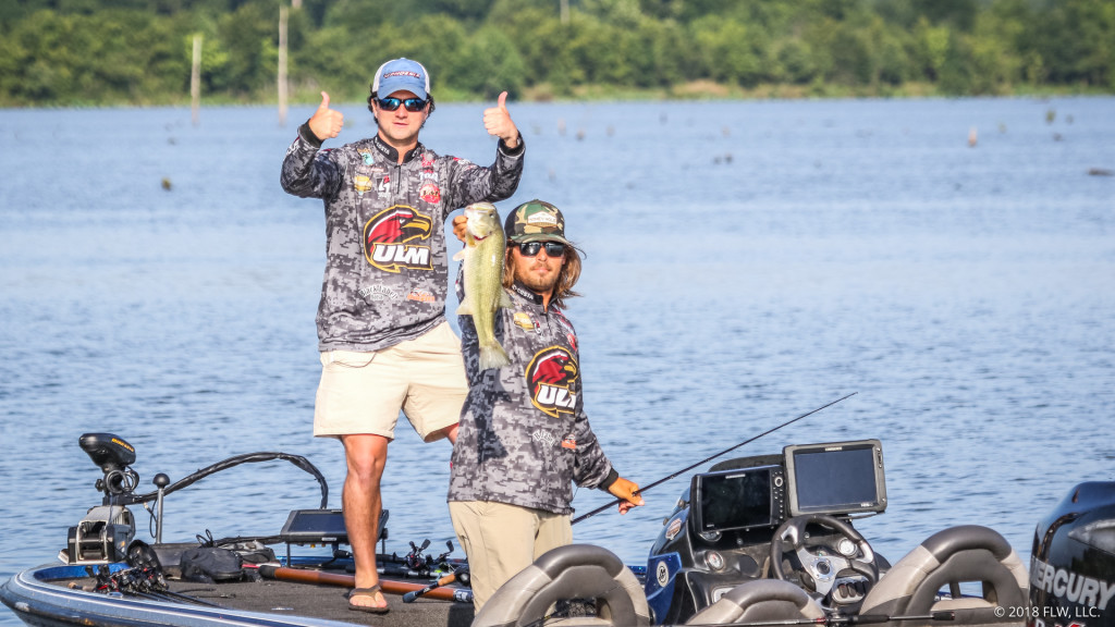 Image for ULM Extends Lead on Day Two of YETI FLW College Fishing National Championship presented by Lowrance C-MAP Genesis on Red River