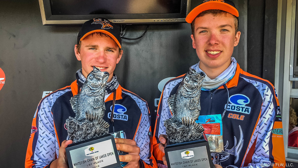 Image for Wisconsin’s Elk Mound High School Wins Bass Pro Shops FLW High School Fishing Whitefish Chain Open Presented by YETI in Minnesota