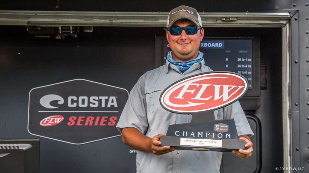 Image for Paris’ Lawrence Leads Wire-To-Wire, Wins Costa FLW Series at Lake Barkley presented by T-H Marine