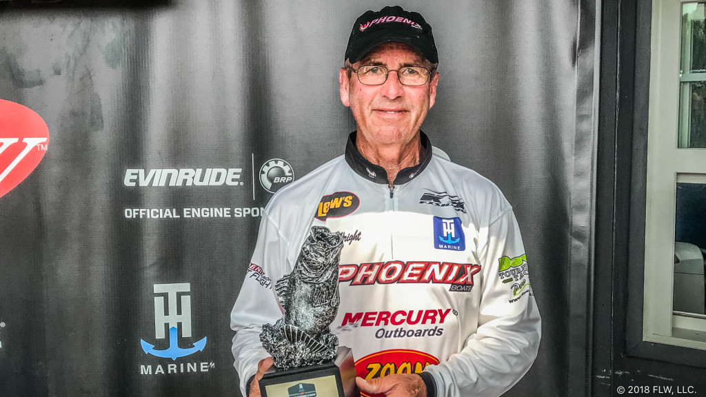 Image for Lexington’s Wright Wins T-H Marine FLW Bass Fishing League North Carolina Division Tournament on High Rock Lake