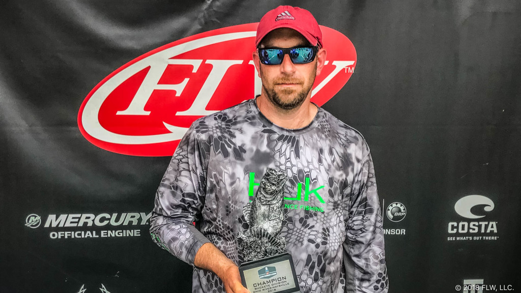 Image for Ohio’s White Wins T-H Marine FLW Bass Fishing League Buckeye Division Tournament on Ohio River at Maysville