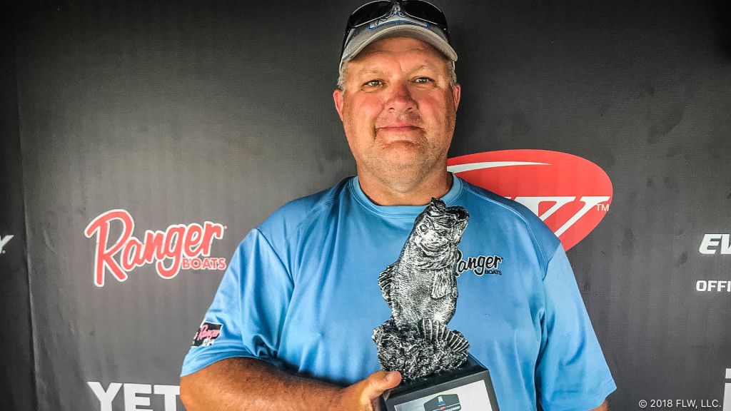 Image for Indiana’s Quinlin Wins T-H Marine FLW Bass Fishing League Illini Division Tournament on Ohio River at Golconda