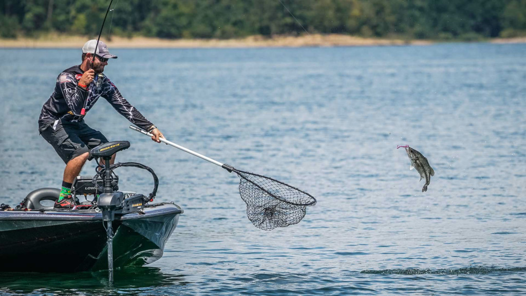 Image for Rookie Logan Takes Lead on Day Two of Professional Bass Fishing’s Forrest Wood Cup