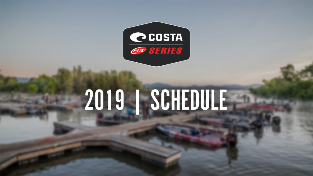 2019 Costa FLW Series Schedule - Major League Fishing