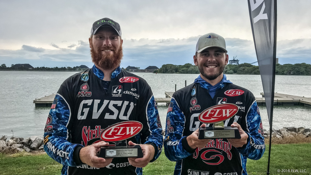 Image for Grand Valley State University Wins YETI FLW College Fishing Northern Conference Event on Lake Erie presented by Berkley