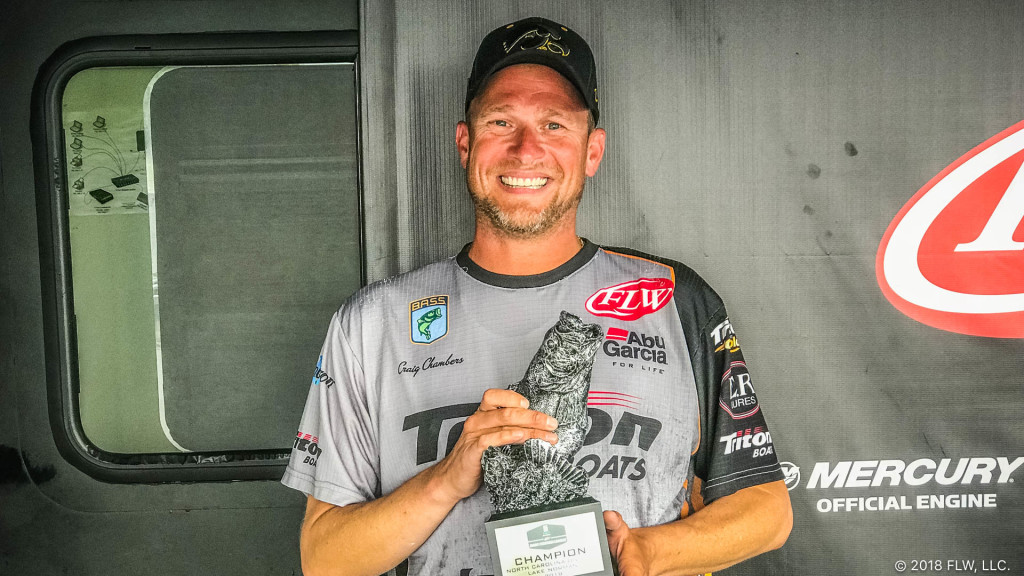 Image for Charlotte’s Chambers Wins T-H Marine FLW Bass Fishing League North Carolina Division Finale on Lake Norman