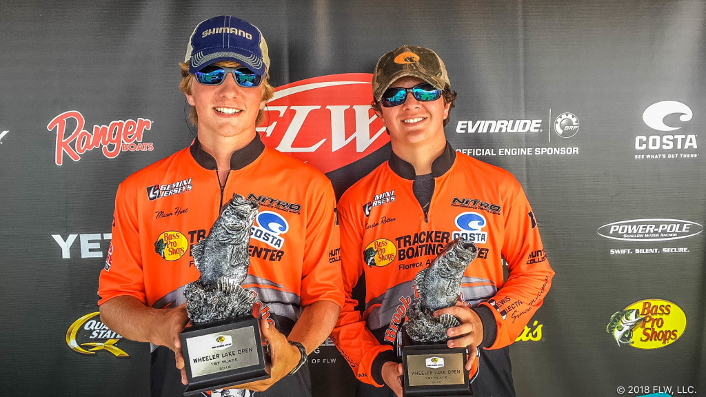 Image for Brooks High School Wins Bass Pro Shops FLW High School Fishing Wheeler Lake Open Presented by YETI