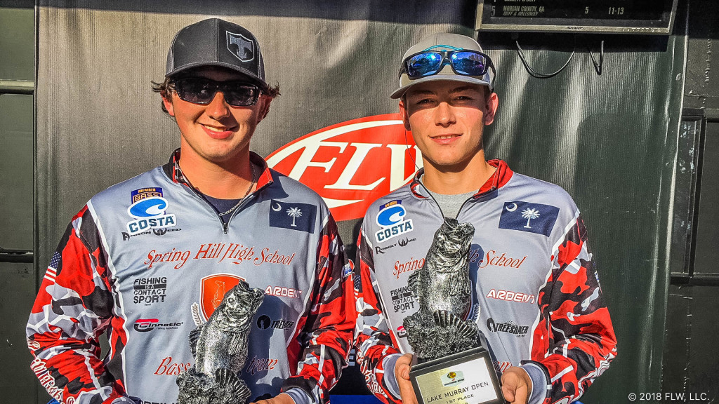 Image for Spring Hills High School Wins Bass Pro Shops FLW High School Fishing Lake Murray Open Presented by Berkley