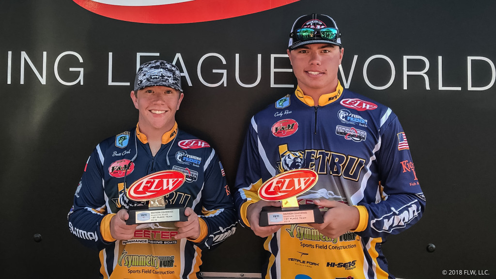 Image for East Texas Baptist University Wins YETI FLW College Fishing Southern Conference Finale on Toledo Bend presented by Bass Pro Shops