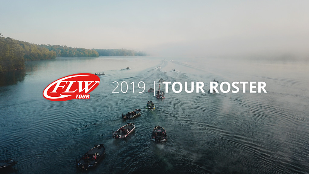 Image for Fishing League Worldwide Announces 2019 FLW Tour Angler Roster