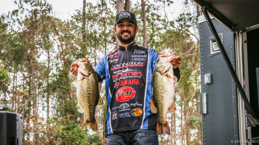 Image for Rookie LeBrun Catches 29-Pound Limit, Leads Day One of FLW Tour at Sam Rayburn Reservoir presented by Polaris