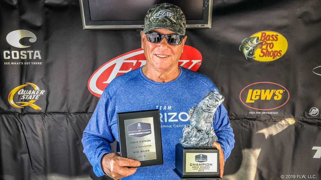 Image for Russellville’s Cobb Wins T-H Marine FLW Bass Fishing League Arkie Division Opener on Lake Ouachita Presented by GEARED