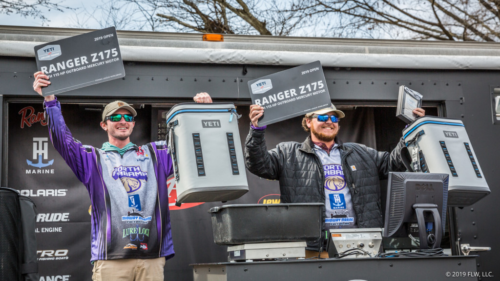 Image for University of North Alabama Wins Fifth-Annual YETI FLW College Fishing Open on Kentucky/Barkley Lakes