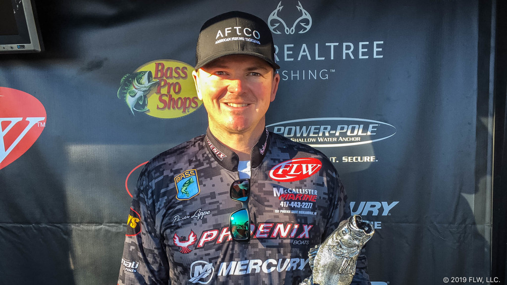 Image for Lampe’s Lippe Wins T-H Marine FLW Bass Fishing League Ozark Division Opener on Table Rock Lake