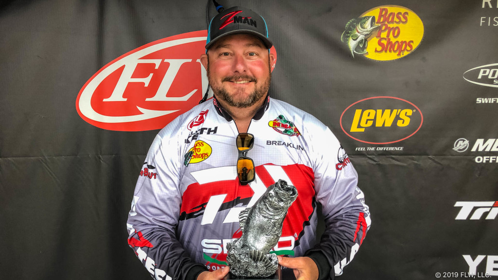 Image for Shreveport’s Keith Wins T-H Marine FLW Bass Fishing League Tournament on Lake Dardanelle Presented by Navionics