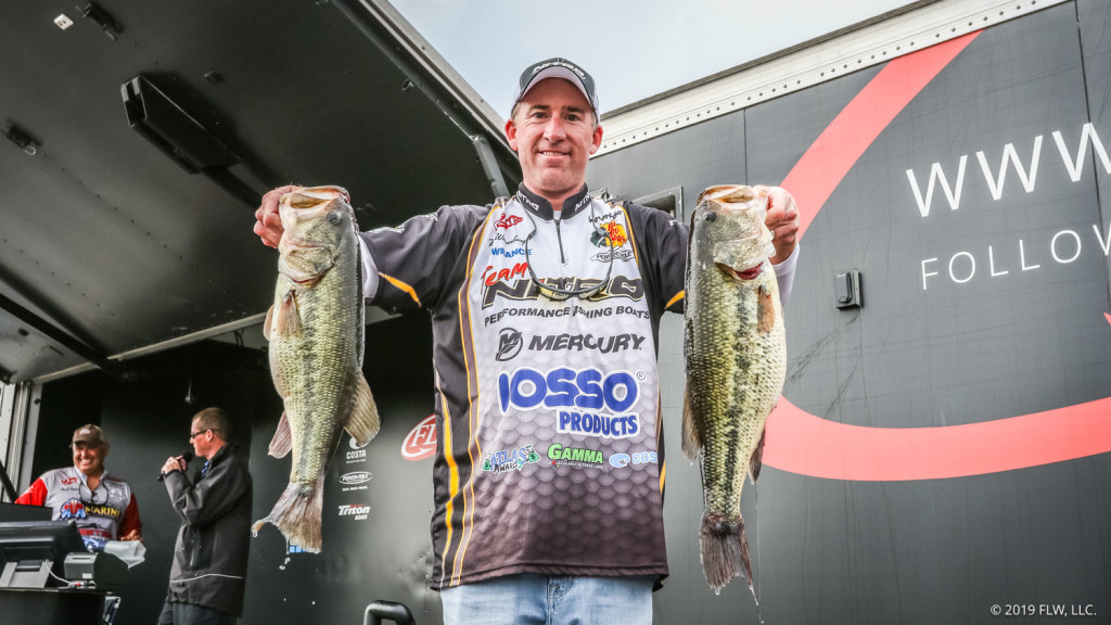 Image for Ohio’s Weisenburger Leads Day One of FLW Tour at Grand Lake presented by Mercury Marine