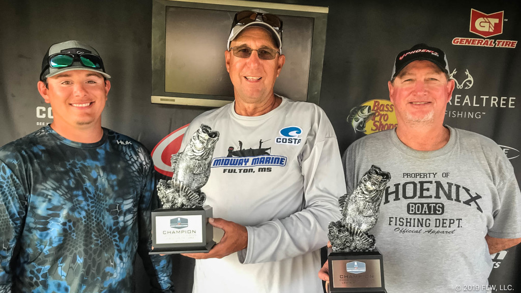 Image for Hudson, Pugh and Gregory Tie For T-H Marine FLW Bass Fishing League Win on Lewis Smith Lake