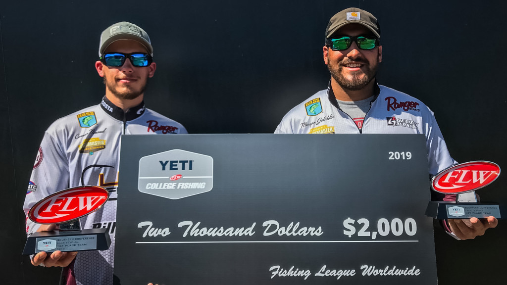 Image for University of Louisiana-Monroe Wins YETI FLW College Fishing Southern Conference Tournament on Lake Texoma presented by Bass Pro Shops