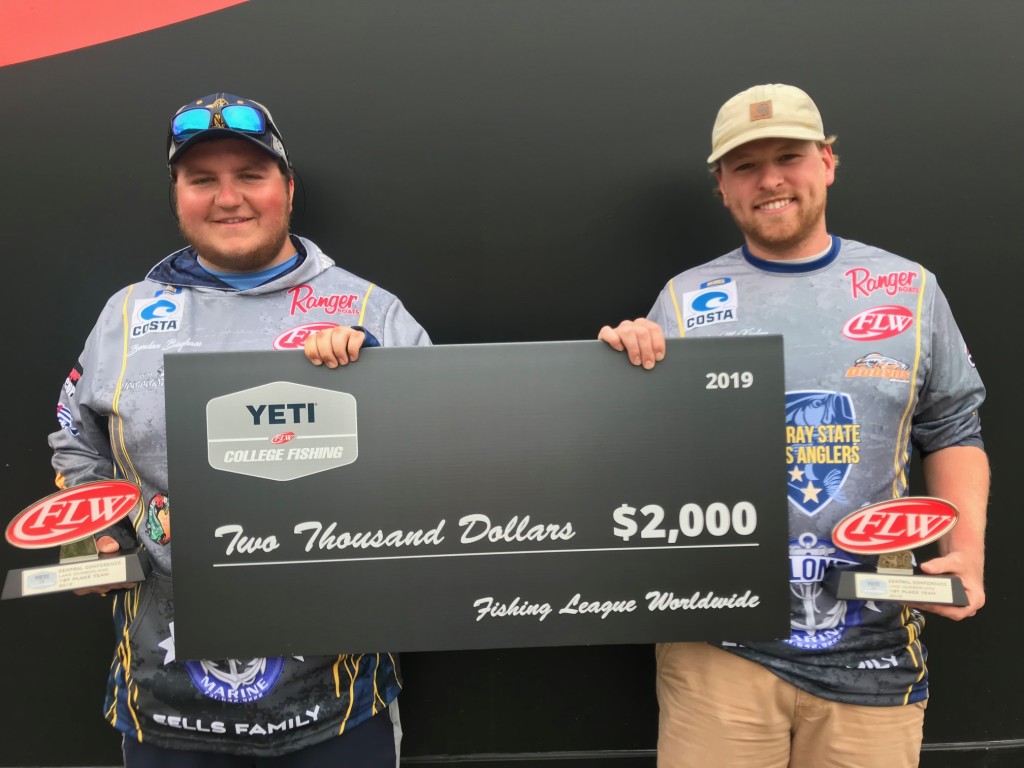 Image for Murray State University Wins YETI FLW College Fishing Central Conference Opener on Lake Cumberland presented by Costa