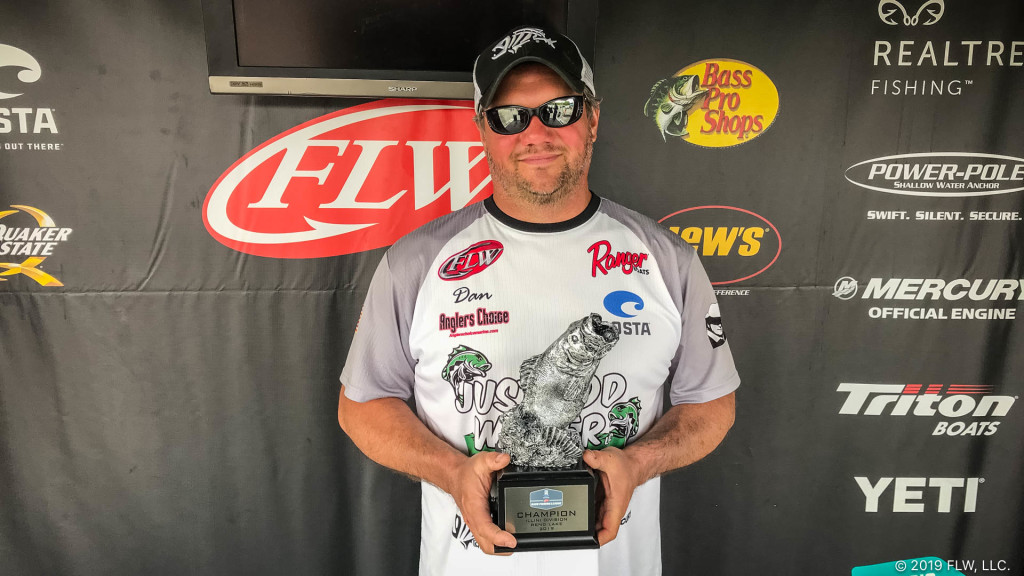 Image for West Frankfort’s Shoraga Wins T-H Marine FLW Bass Fishing League Opener on Rend Lake Presented by Navionics