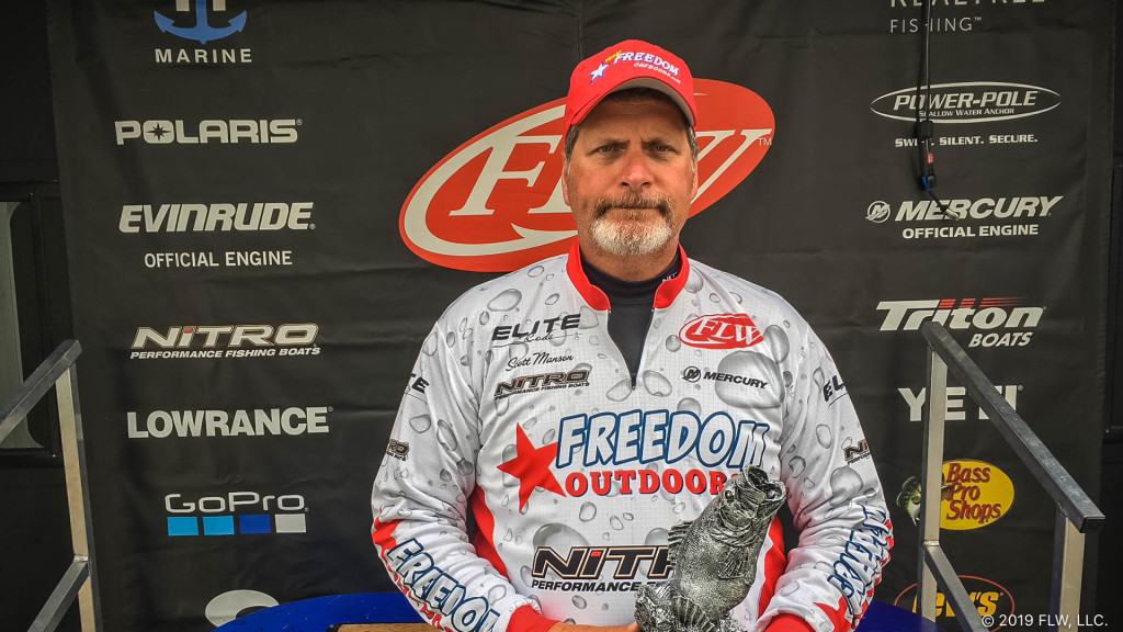 Image for Covington’s Manson Wins T-H Marine FLW Bass Fishing League Opener on Grand Lake-St. Mary’s Presented by Navionics