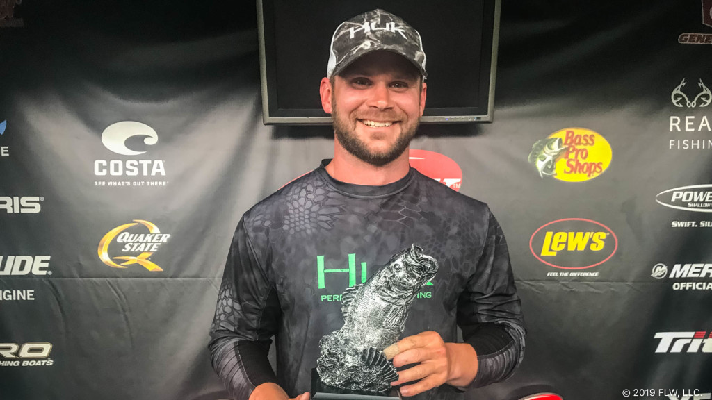 Image for Warrenton’s Boehle Wins T-H Marine FLW Bass Fishing League Tournament on Lake Of The Ozarks presented by Navionics