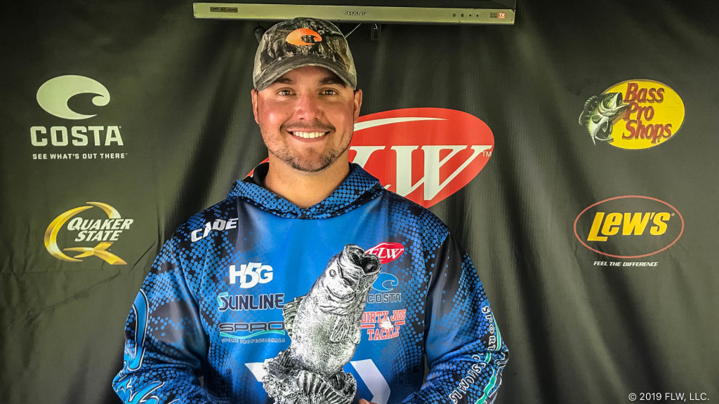 Image for Minnesota’s Laufenberg Wins T-H Marine FLW Bass Fishing League Opener on Mississippi River at La Crosse Presented by Navionics