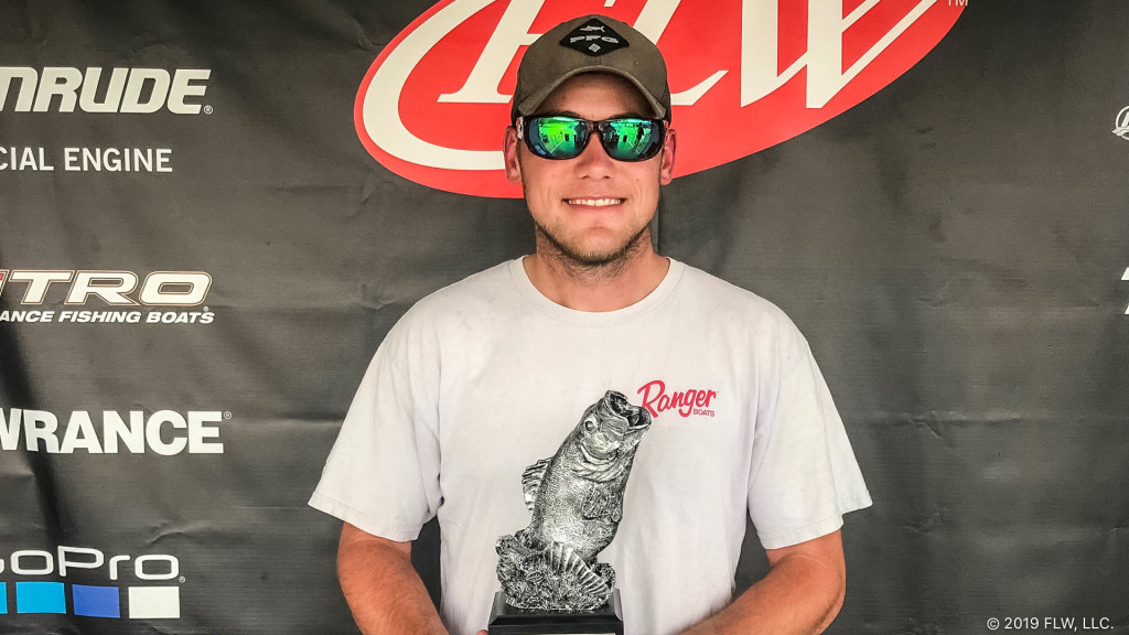 Image for Oxford’s Campbell Wins T-H Marine FLW Bass Fishing League Tournament on Ohio River at Tanner’s Creek