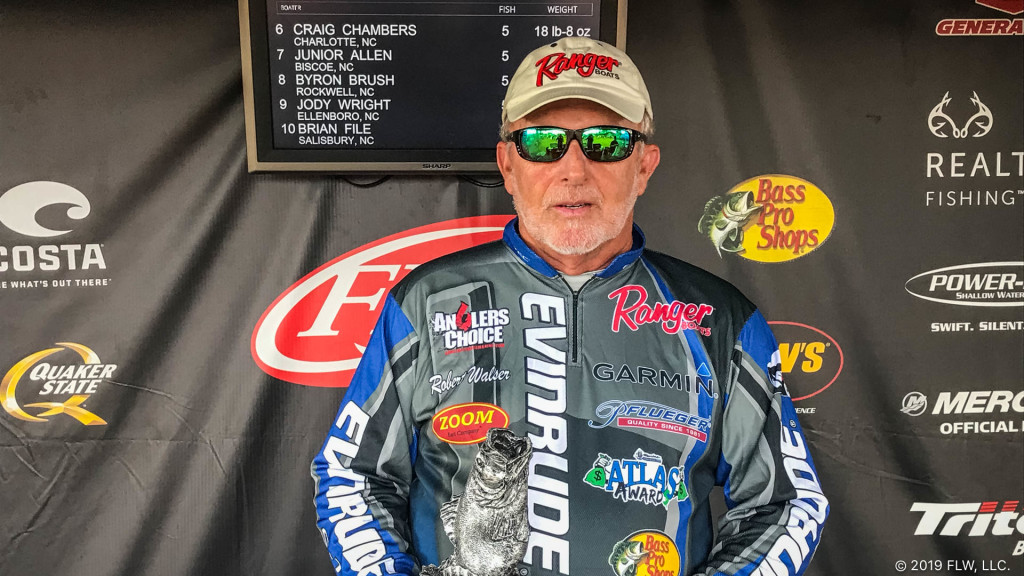 Image for Lexington’s Walser Wins T-H Marine FLW Bass Fishing League Tournament on High Rock Lake, Ties All-Time Wins Record