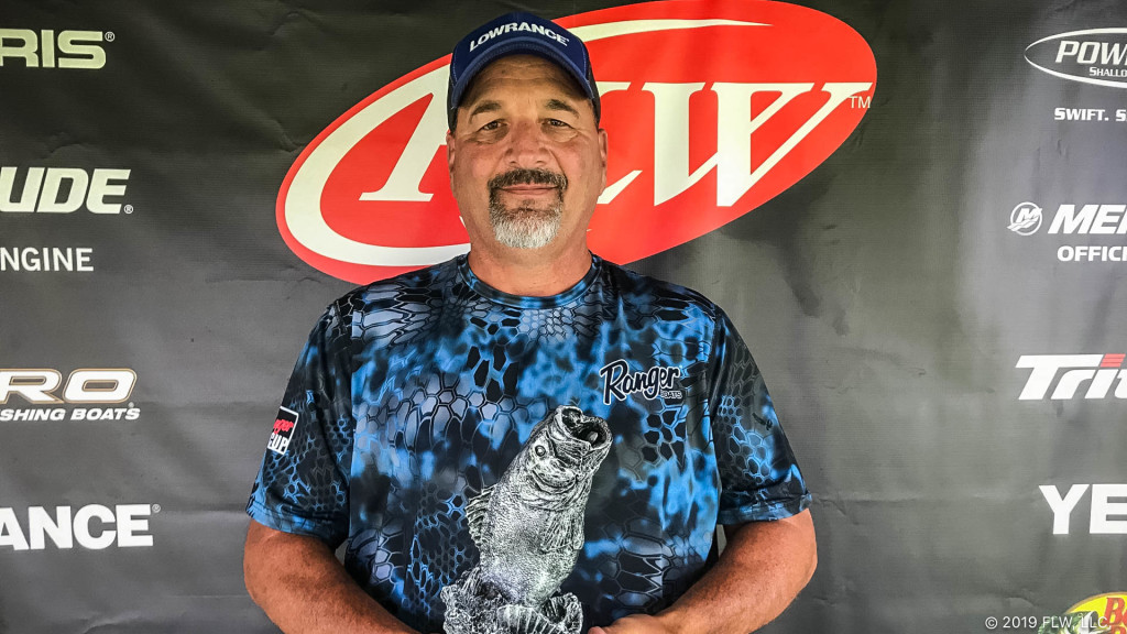 Image for Illinois’ Samo Wins T-H Marine FLW Bass Fishing League Tournament on Wolf River Chain of Lakes