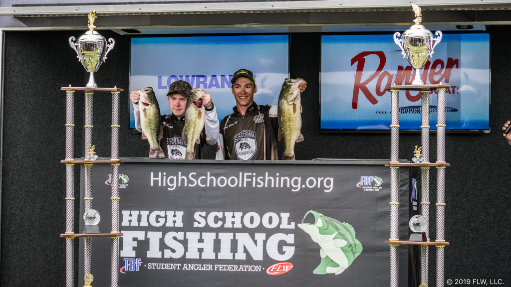 Image for Pennsylvania’s Elizabethtown High School Wins 2019 TBF/FLW High School Fishing World Finals on Pickwick Lake