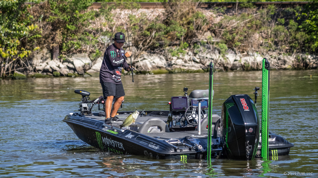 Image for Stewart Holds Lead Following Day Two of FLW Tour Event on Lake Champlain Presented by T-H Marine