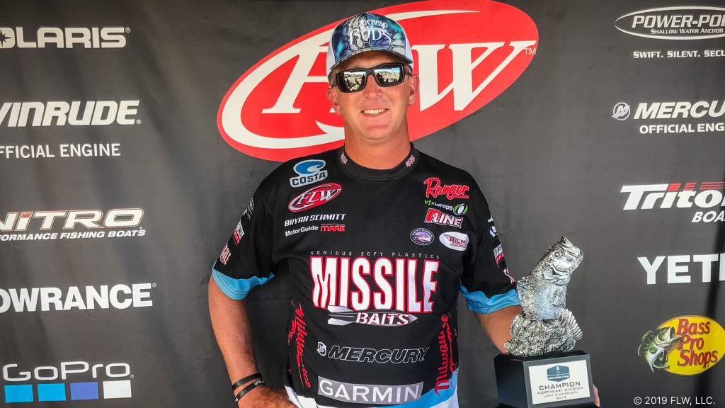 Schmitt Wins T-H Marine FLW Bass Fishing League Tournament ...