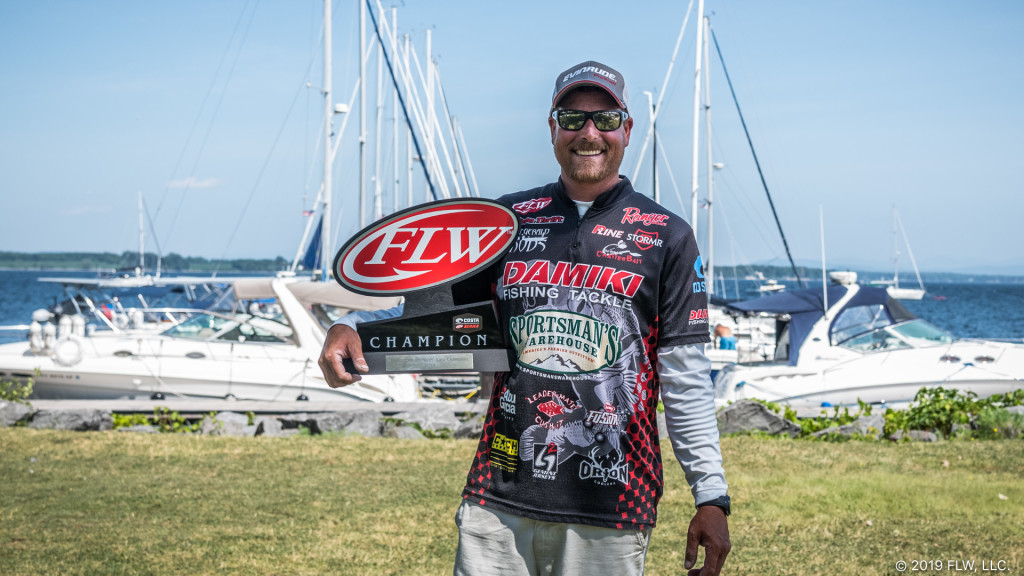 Image for Thrift Goes Wire-To-Wire, Wins Costa FLW Series Tournament on Lake Champlain presented by Polaris