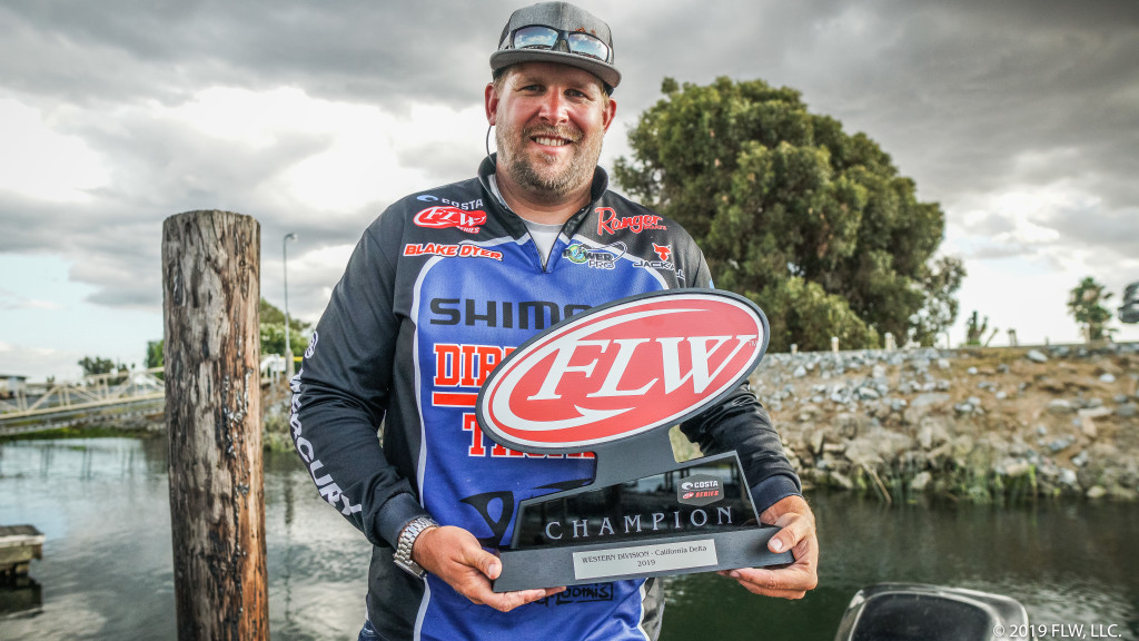 Image for Walnut Creek’s Dyer Goes Wire-To-Wire, Wins Costa FLW Series Tournament at California Delta presented by Power-Pole