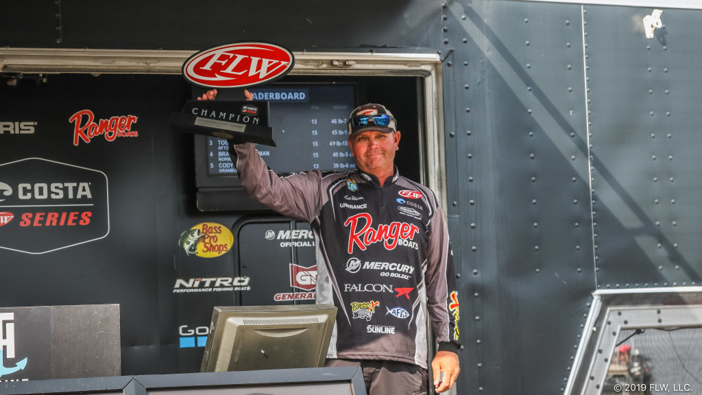 Image for Rose, Oklahoma’s Warren wins Costa FLW Series Tournament at Grand Lake presented by T-H Marine