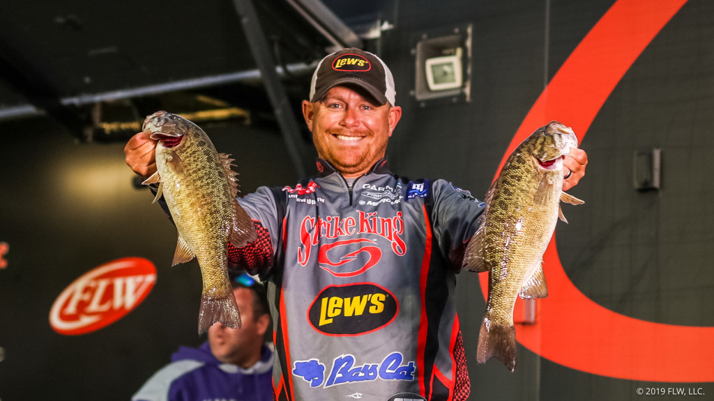 Image for Upshaw Leads at Day Two of Costa FLW Series Championship on Lake Cumberland