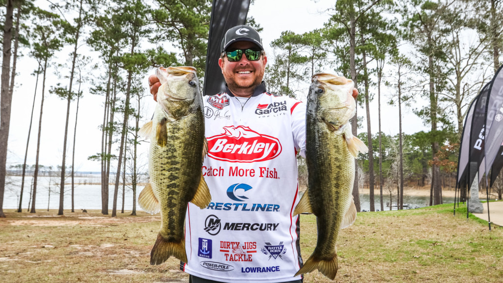Image for John Cox Grabs Early Lead at Tackle Warehouse Pro Circuit at Sam Rayburn Reservoir