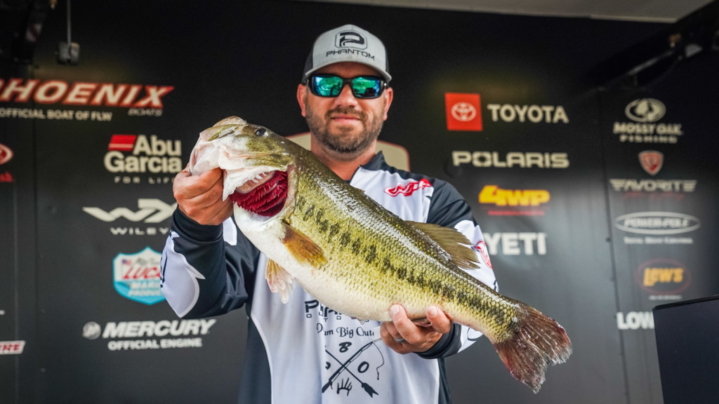 Image for Georgia Rookie Adams Leads Day One of Tackle Warehouse Pro Circuit at Lake Martin