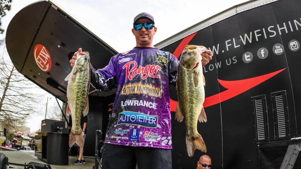 Tennessee's Abram Takes Lead at Tackle Warehouse Pro Circuit at Lake Martin  - Major League Fishing
