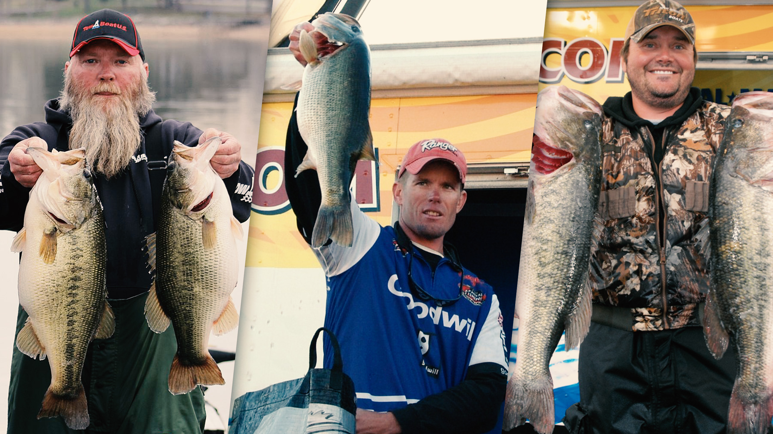 Big Bass Splash Lake Fork Texas Largemouth Bass Men's Fishing T-Shirt Size  XL