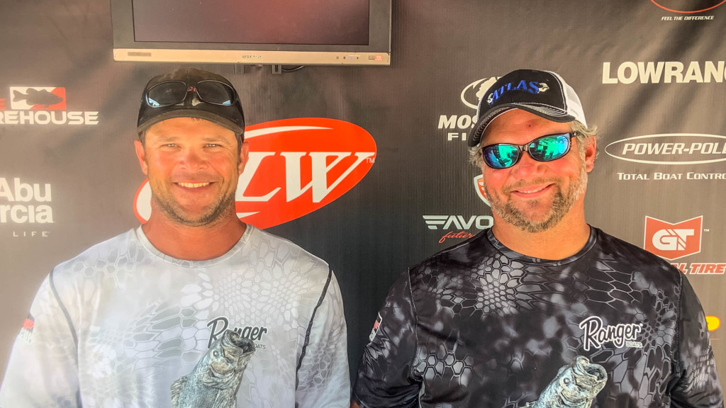 Image for West Frankfort’s Shoraga and Wisconsin’s Brueggen Tie for Win at Phoenix Bass Fishing League on Rend Lake