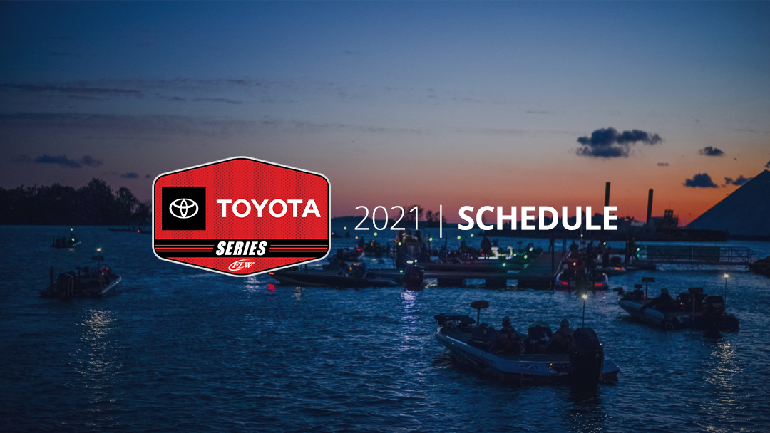 2021 Toyota Series Schedule Major League Fishing