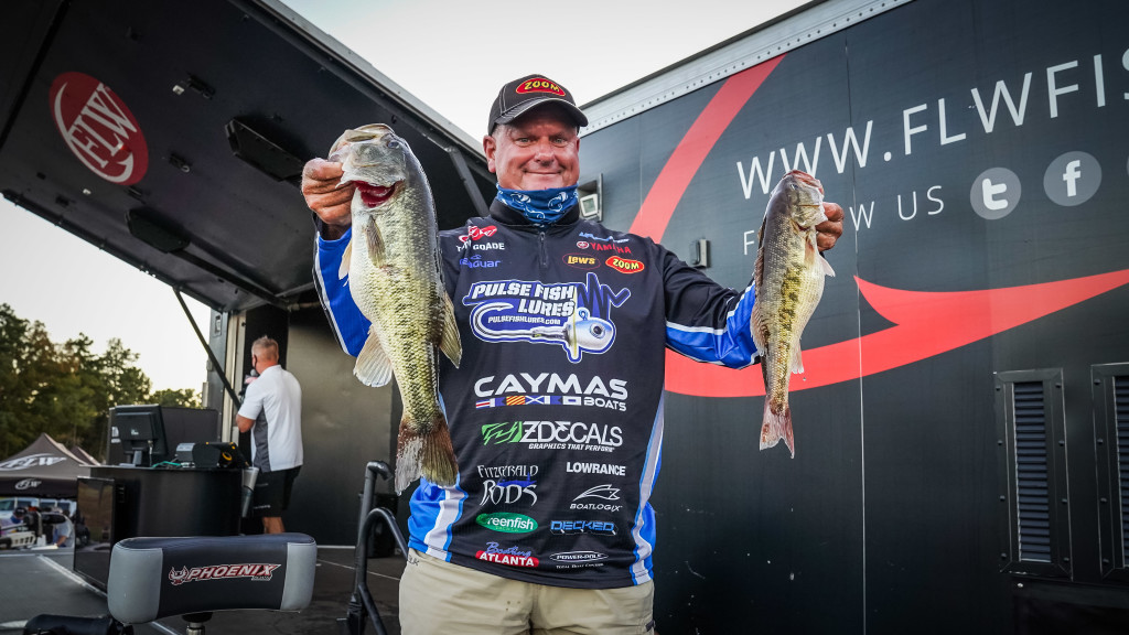 Image for Tennessee’s Goade Takes Lead at Phoenix Bass Fishing League presented by T-H Marine All-American on Lake Hartwell presented by TINCUP